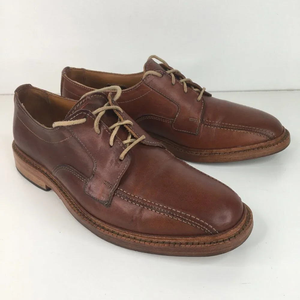 Allen Edmonds Hillcrest Bicycle Toe Leather Oxford Size 7